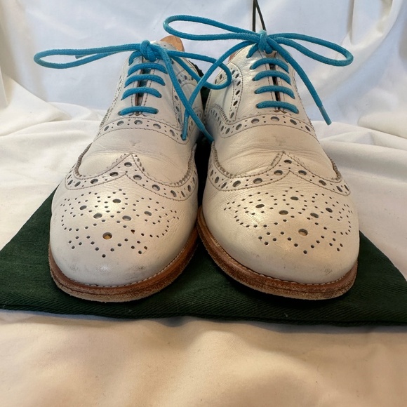 Women’s Church’s white lace-up brogue. Size 37 - Picture 9 of 11